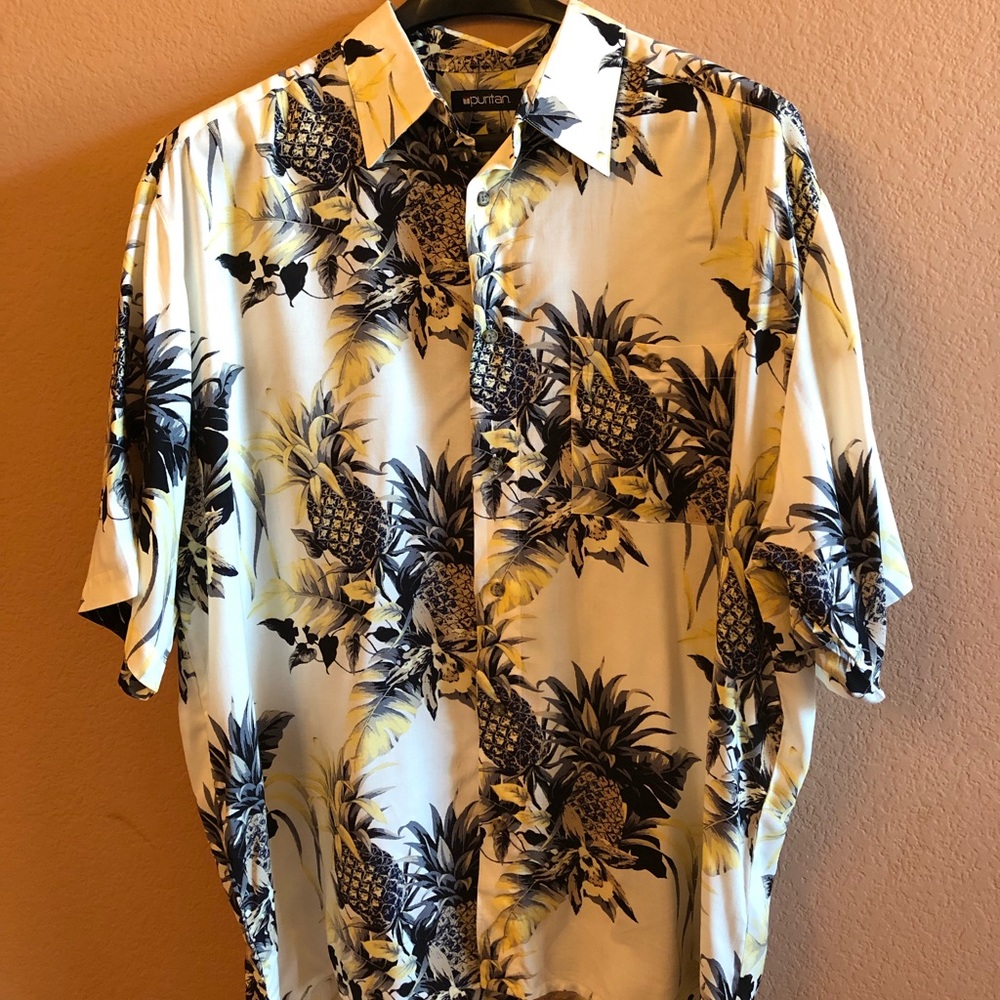 Puritan Men’s XL(46/48) short sleeve button up